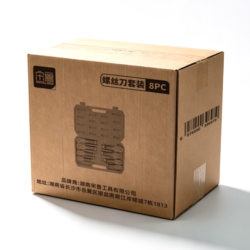 宋鲁 SONGLOOM 螺丝刀套装 8PC套高清大图