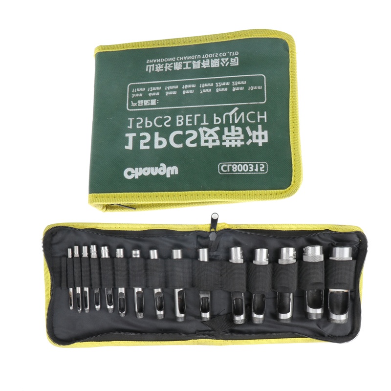 长鹿15PCS皮带冲 800315. 15PCS 套高清大图