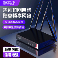 智创当下(CREATIVE) 智能云路由器三网通全方位覆盖CPE工业专用路由器(6天线)