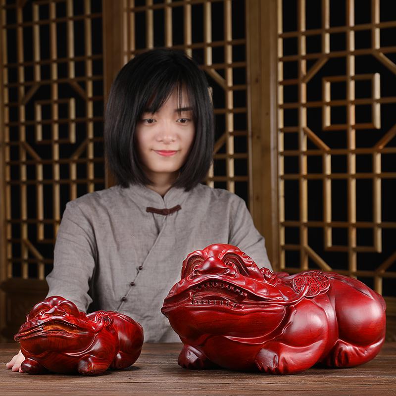 美帮汇貔貅摆件实木一对貔恘办公室开张新店铺开业工艺礼品高清大图