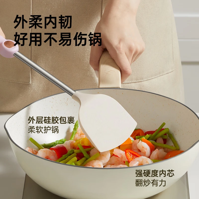 炊大皇小红点抗菌硅胶锅铲 HD01GC高清大图
