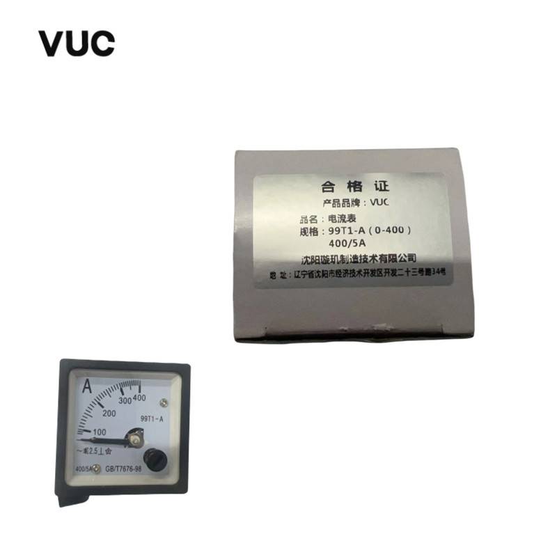VUC 电流表 99T1-A(0-400)400/5A 块高清大图