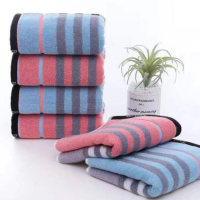 世纪金鹰色织彩格时尚纯棉毛巾 无备注颜色随机(34*76cm)120g/条