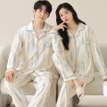 俞兆林 睡衣女春秋款长袖新款家居服套装男士可外穿秋冬季 WR85309女 XL WR85309女