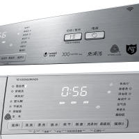 小天鹅(LittleSwan) 10公斤洗干一体机 滚筒洗衣机洗烘一体银离子除菌 智能投放 TD100V62WIAD5