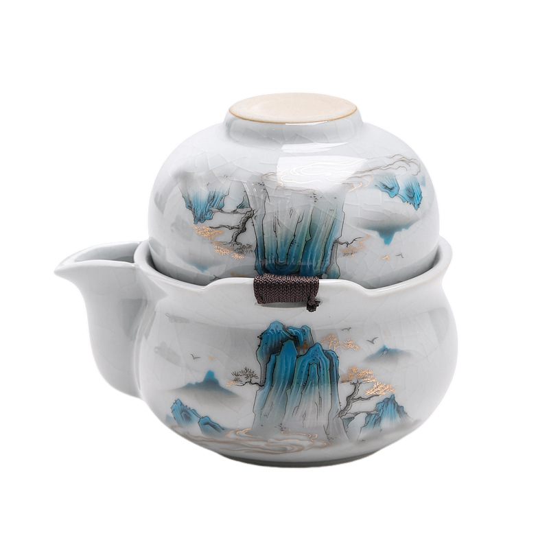 卫未来 旅行茶具 一壶二杯 套高清大图