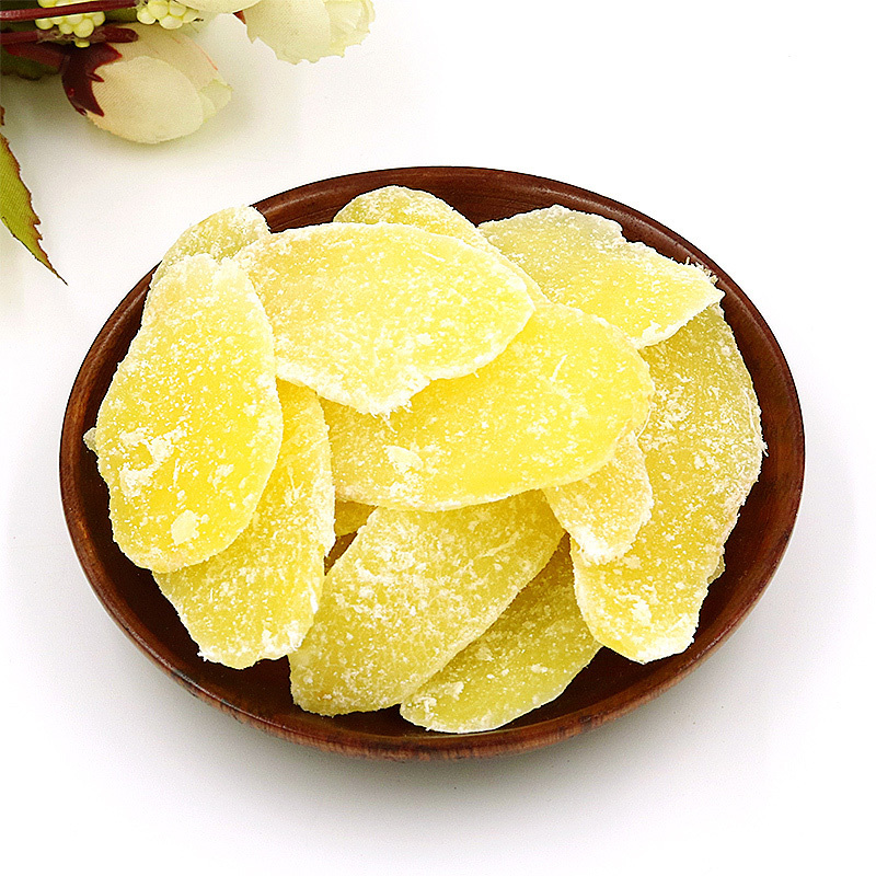 喵球球姜片500g2袋包邮驱寒暖胃特级农家自制纯正老姜片干糖姜片零食