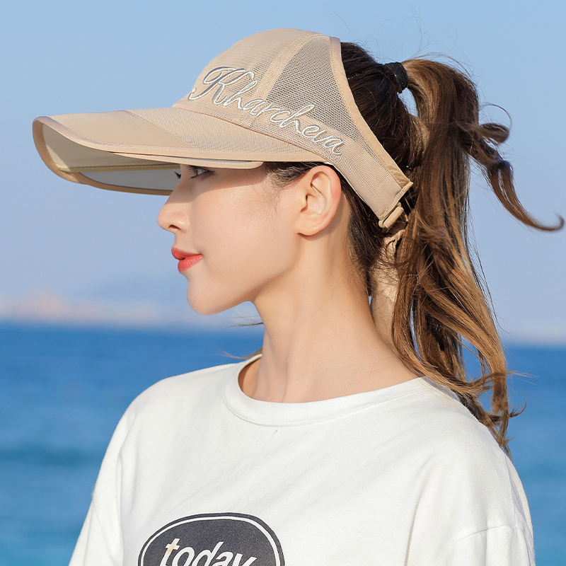 盛世尼曼防晒帽防紫外线女夏季韩版百搭大帽檐遮阳帽运动户外太阳帽空