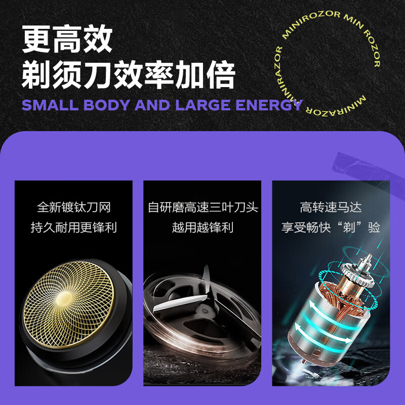 海尔 (Haier)剃须刀HSQ1-2218升级版高清大图