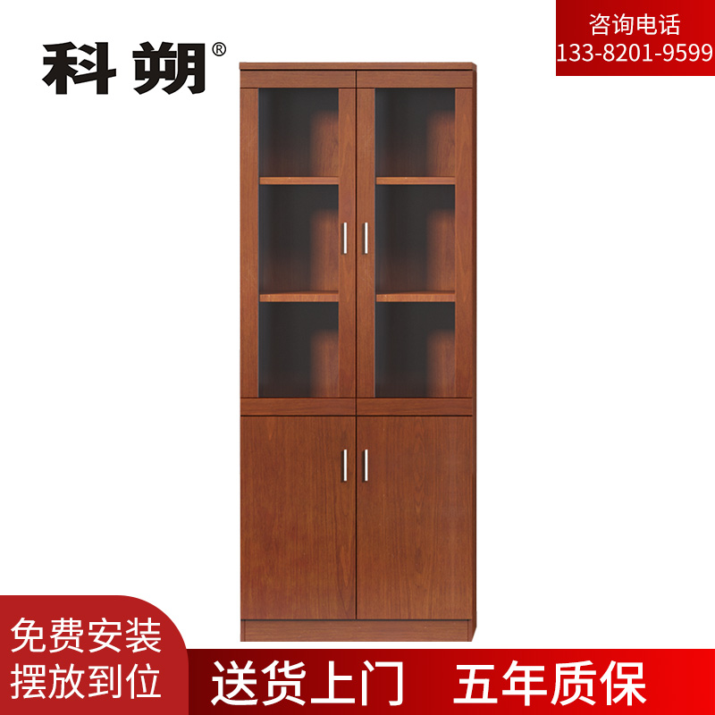 科朔 文件柜两门柜资料柜 办公文件柜 职员书柜 油漆办公柜KSHS44