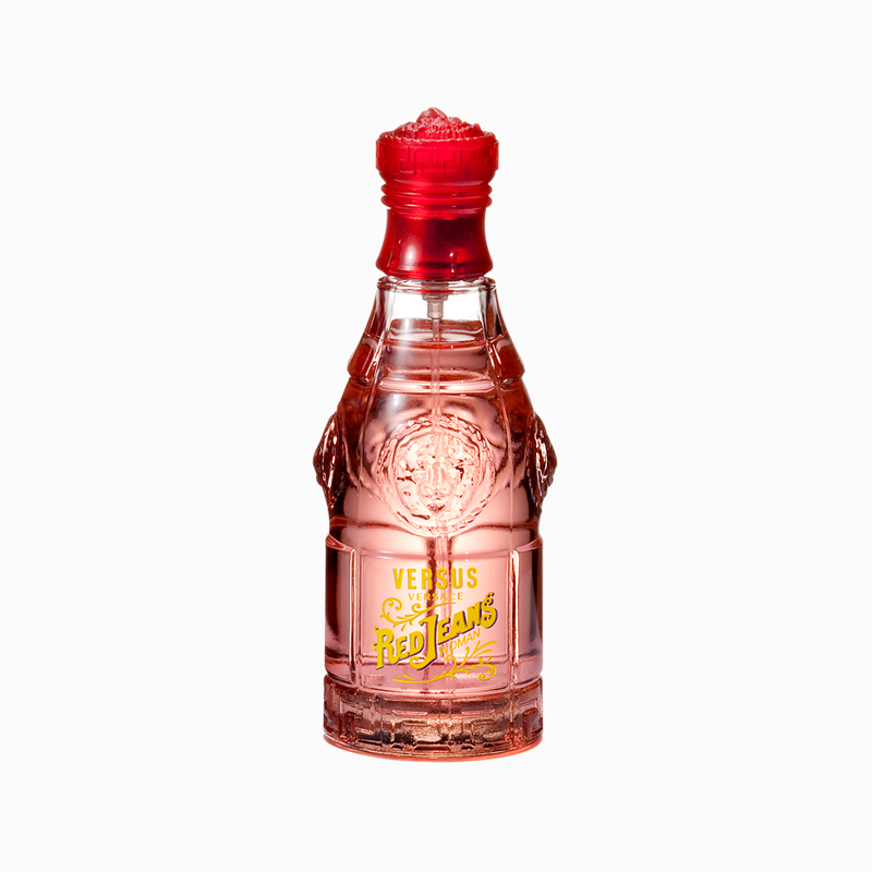 [虞书欣亲选 正品保障]VERSACE范思哲 红色牛仔女士淡香水EDT 花果香调 情侣香水 75ml高清大图