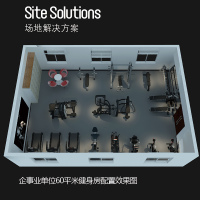 舒华二头肌训练器健身房力量三头肌训练器材上肢训练SH-6859