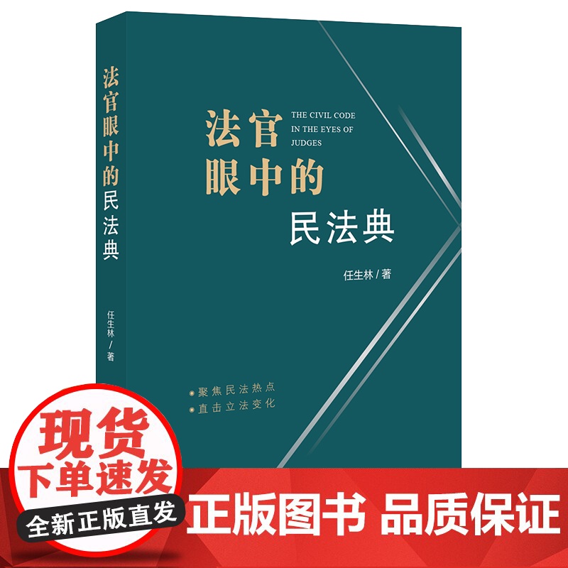 正版 法官眼中的民法典 任生林 法律出版社 9787519752323