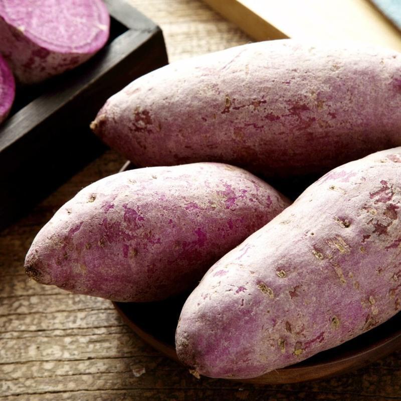 新鲜紫薯现挖紫心薯5斤农家小果紫香薯紫芋头新鲜现挖紫薯农家自种