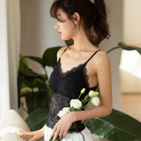 俞兆林春夏性感蕾丝美背吊带背心女防走光裹胸打底带胸垫内衣女