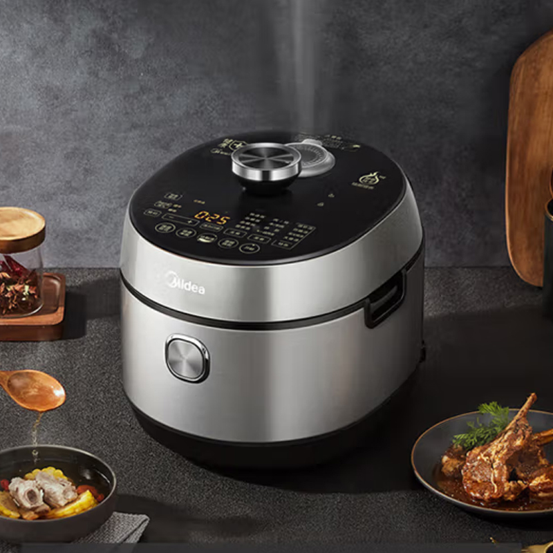 美的(Midea)电压力锅 MY-HT5078PG高清大图