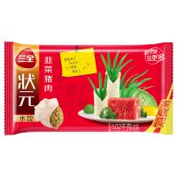 三全状元沁香韭菜猪肉水饺1020g
