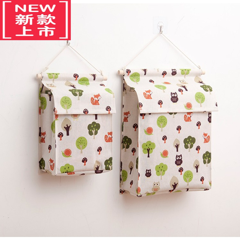 可莉允墙上卫生间浴室挂衣袋壁挂式收纳挂袋门后储物袋放衣服纸巾防水