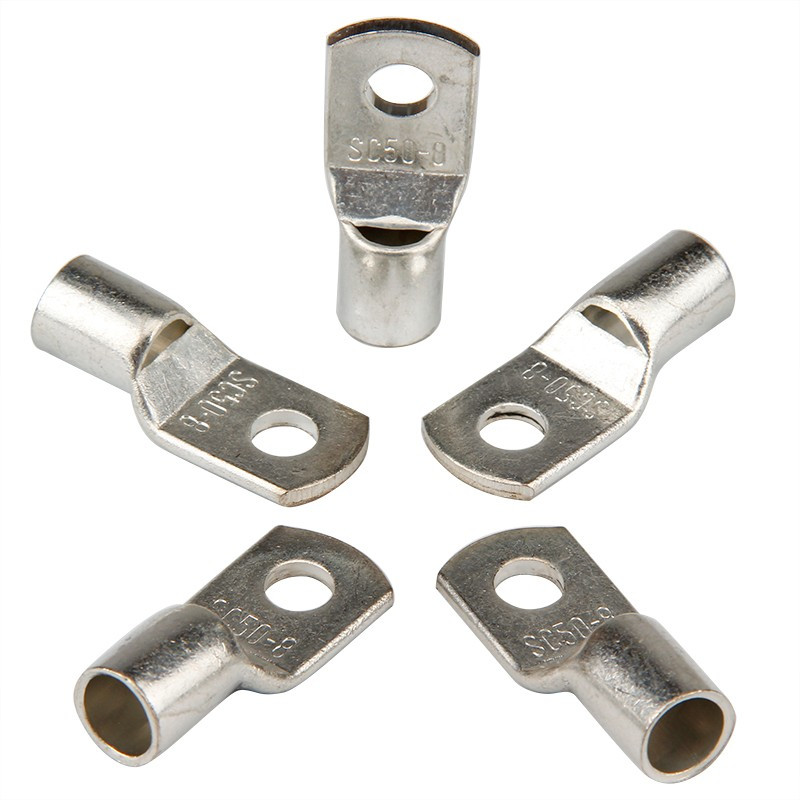 接线端子铜线鼻短铜鼻子接线鼻铜端子sc25单只装