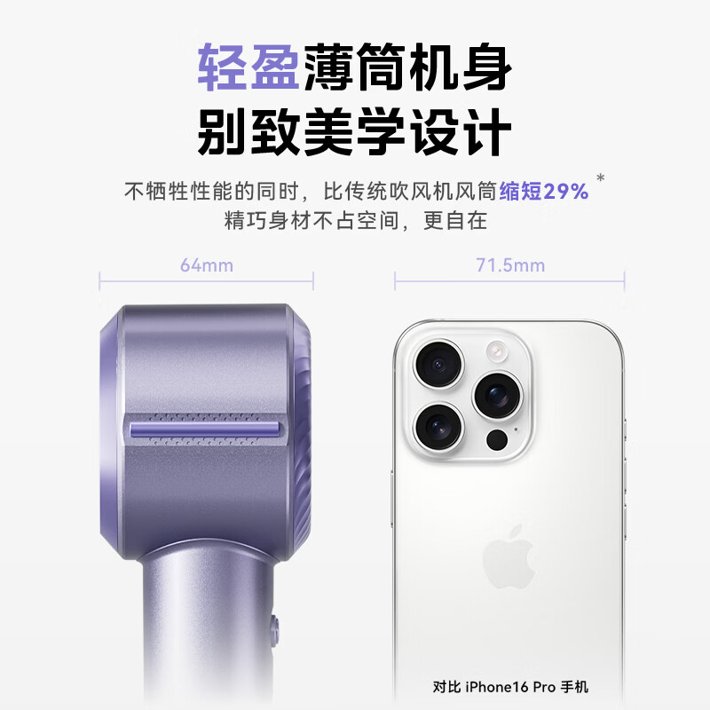 美的(Midea)电吹风机 FG209 流光白(单位:个)高清大图