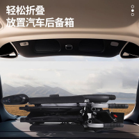 爱护佳电动轮椅老人残疾人推车折叠多功能智能代步车轻便全自动铅酸电池高靠背款可平躺
