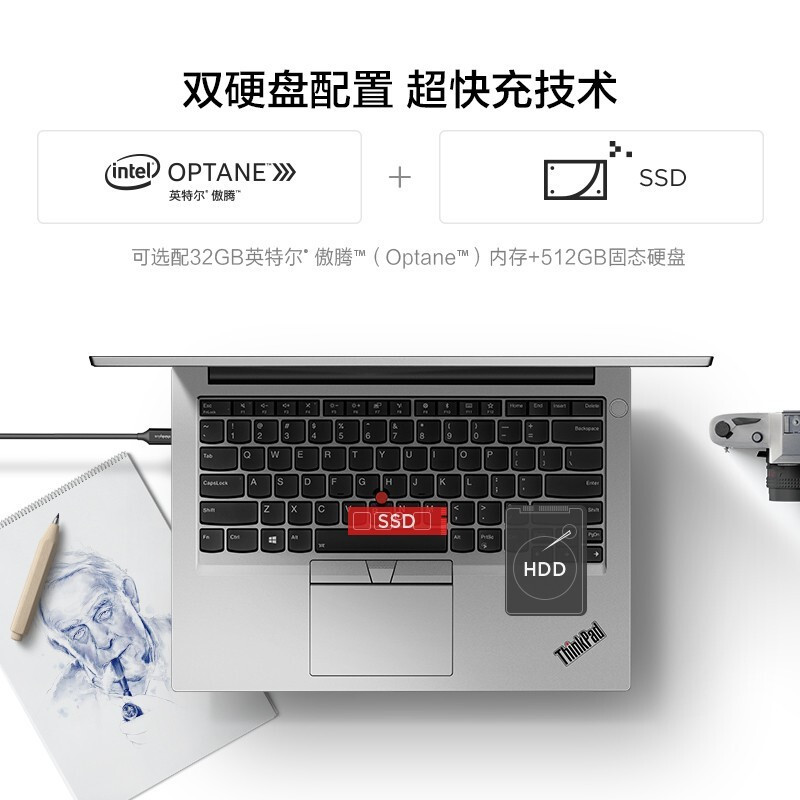 联想ThinkPadS3锋芒2020（07CD）14寸笔记本电脑 i7-10510U 8G 512G钛度灰