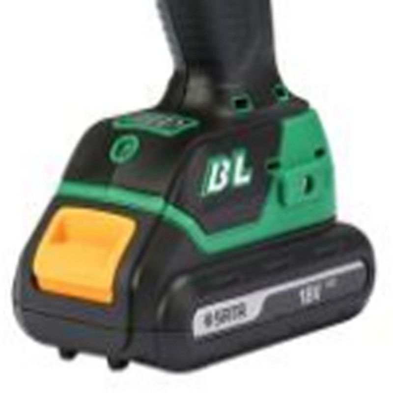 波斯锂电无刷冲击电钻,18V/2.0Ah 0-1500/0-1900rpm 13mm夹头,51012