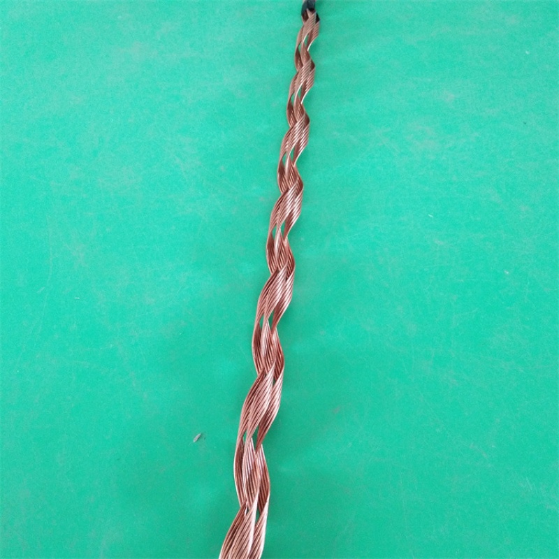 帕尔永固预绞式铜包钢护线条 铜绞线95平方 米高清大图