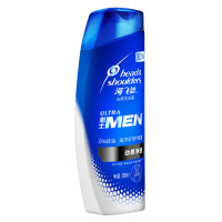海飞丝(Head & Shoulders) 男士去屑洗发露 劲感净透型 380ml
