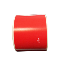 开仰(KAIYANG)DP-65R-LT-SC预印logo吊牌标签不干胶标签纸65*50mm/250片/卷 红色
