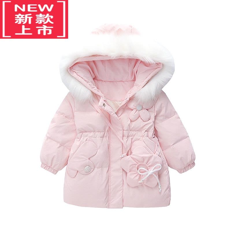 可莉允女童棉服宝宝棉衣冬季加厚保暖2022新款婴儿棉袄秋冬儿童外套冬装图片