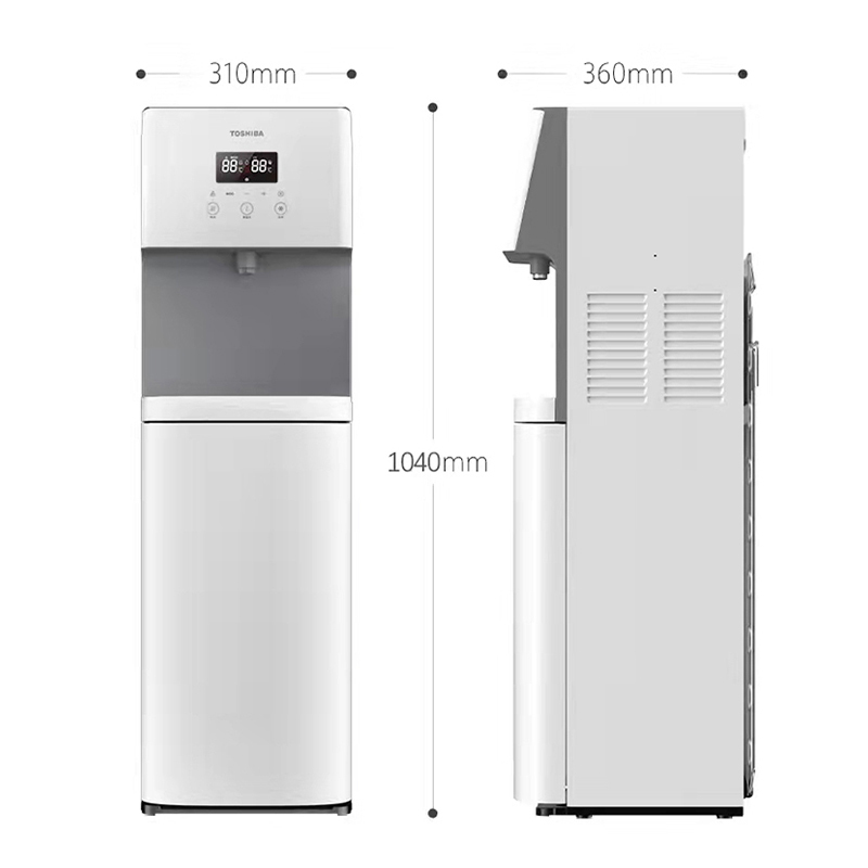 东芝(TOSHIBA) 立式饮水机TSL-01 UV杀菌 压缩机制冷 屏幕显示 下置式