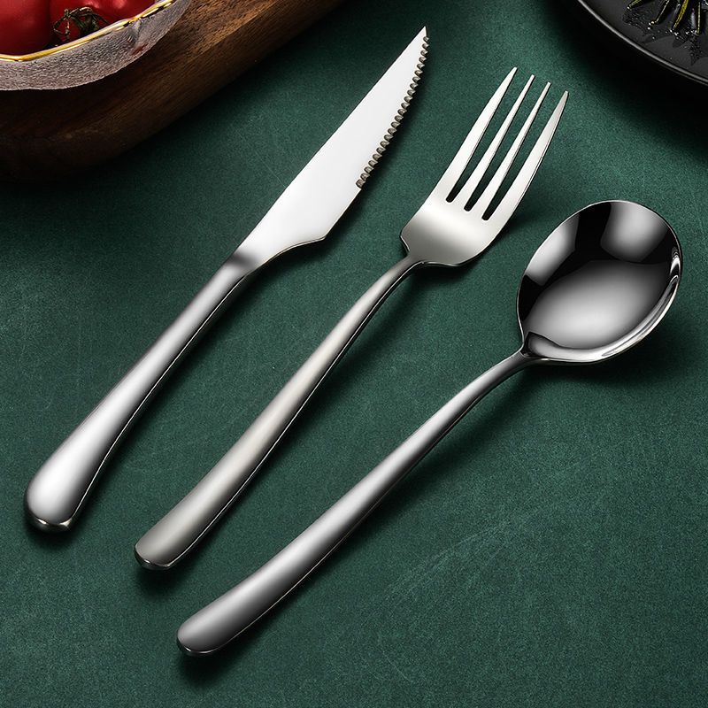 西餐餐具套装304不锈钢加厚刀叉勺子牛排刀叉勺