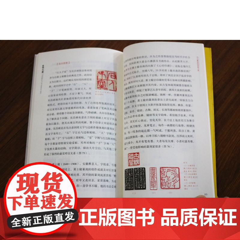 名印之美 艺术名作之美丛书 商周至先秦古玺汉印明清中国篆刻艺术历史印章印谱鉴赏制作技法研究书籍 江西美术出版社高清大图
