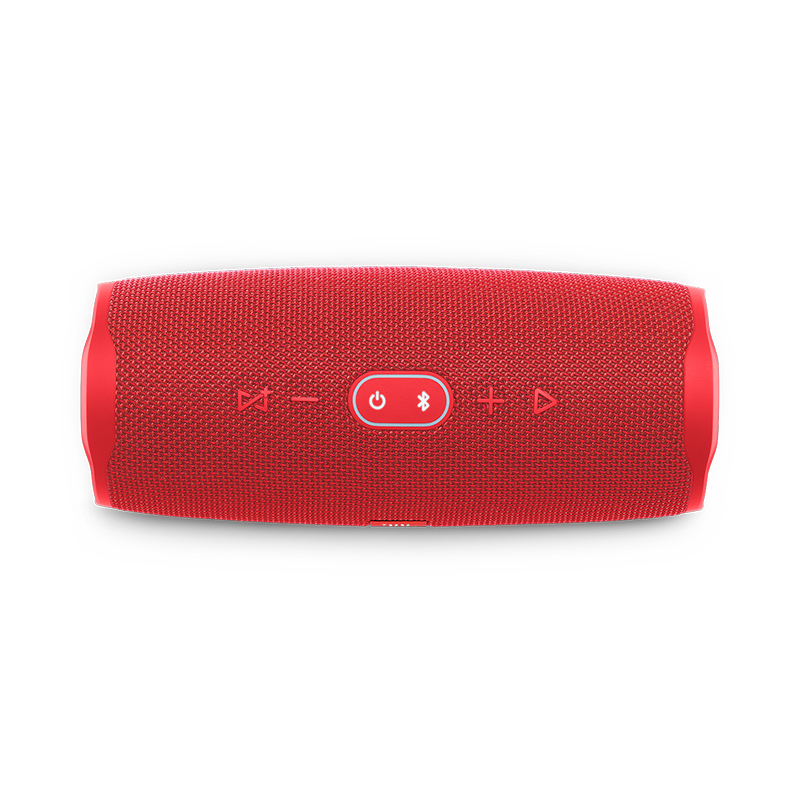 JBL CHARGE4 音乐冲击波四代 便携式蓝牙音箱+低音炮 户外迷你音箱 桌面音响 增强版赛道扬声器 红色