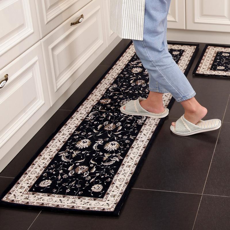 [厨房]厨房地垫 长条吸水防滑垫子脚垫家用厨房地毯 可机洗报价_参数_