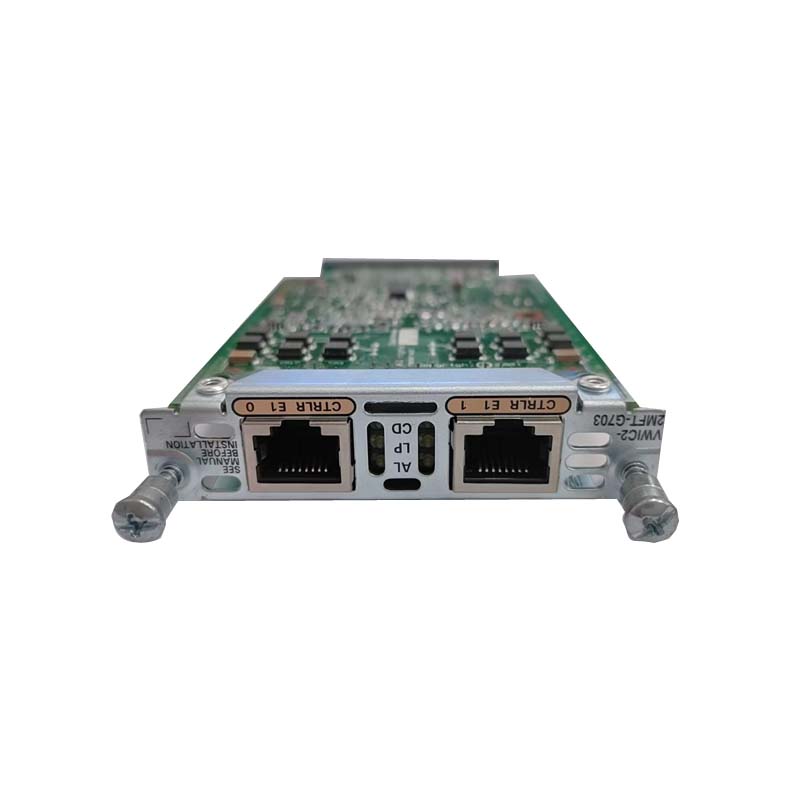 华科亿通 路由器接口卡 业务扩展模块 VWIC2-2MFT-G703