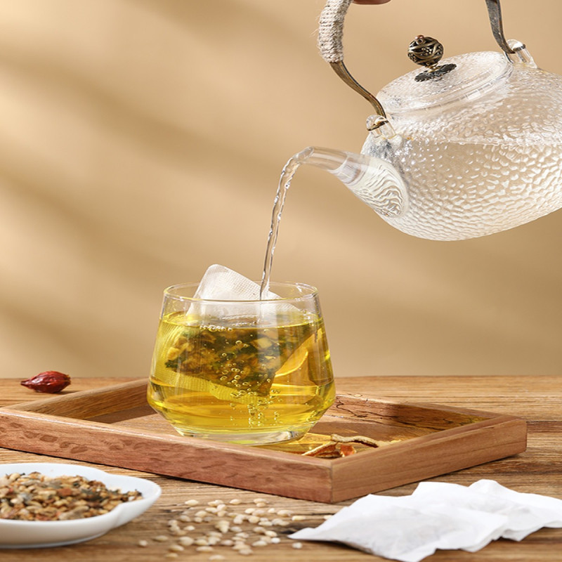 拍2发3北京同仁堂青钱柳玉米须桑叶茶5g30袋盒养生茶官方正品旗舰店