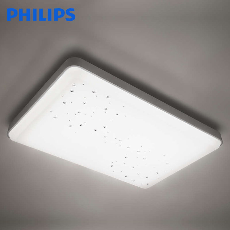 飞利浦（PHILIPS）LED吸顶灯可调光调色简约现代客厅卧室灯具饰悦晖悦礼吸顶灯