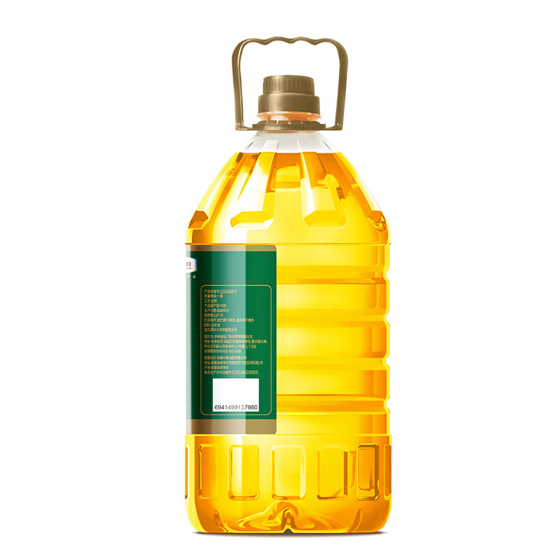 福临门爱福家玉米油非转基因物理压榨玉米油4L高清大图