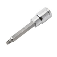 长城精工12.5mm100长花型旋具套筒大飞花形旋具头1/2套头T20 586220