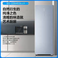 海尔(Haier)立式无霜冰柜一级能效电脑温控全温区冷藏冷冻保鲜-40度深冷速冻立式冷冻柜BD-226WEGLU1