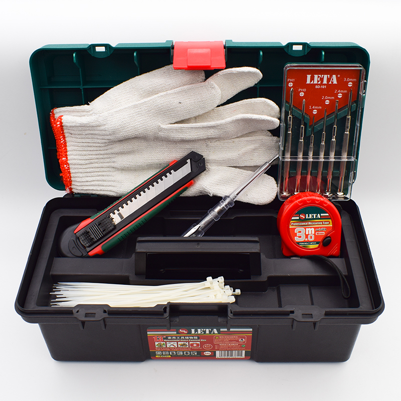 勒塔(LETA) 12件套工具箱组套LT-CS651