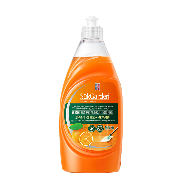 SukGarden蔬果园高浓缩香氛地板水(加州柑橘)500g