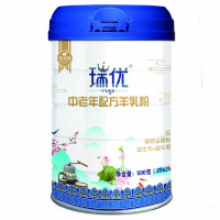 优利士瑞优中老年无糖高钙铁锌中老年羊奶粉益生菌羊奶配方羊乳粉500克羊奶城瑞优羊奶