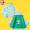 史努比(SNOOPY)童装儿童羽绒服男女中小童宝宝加厚双面穿印花保暖外套AJ007