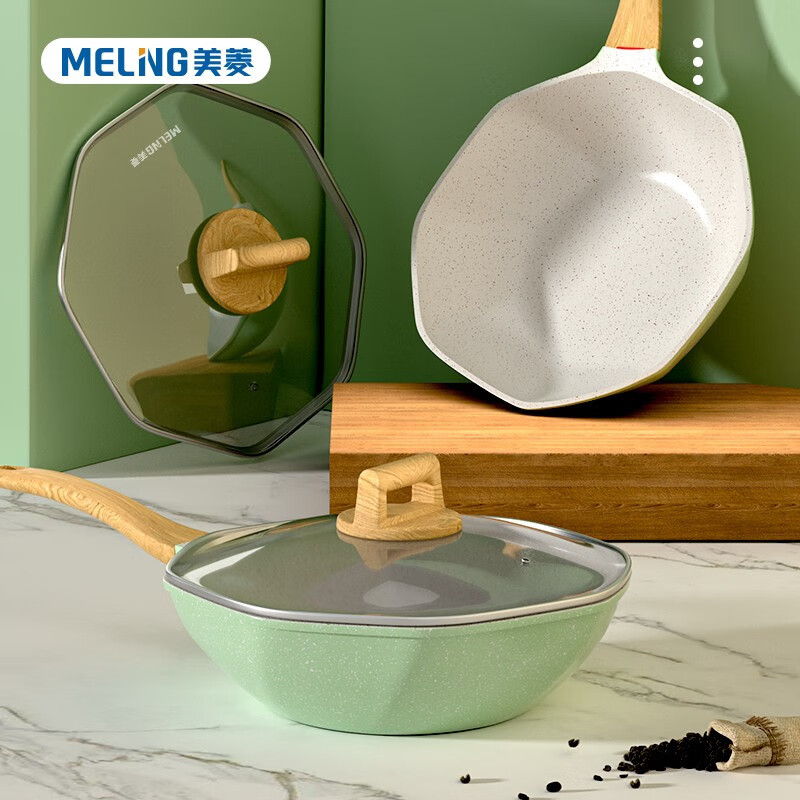 美菱(MELNG) MGJ-LC3003平口八角炒锅高清大图