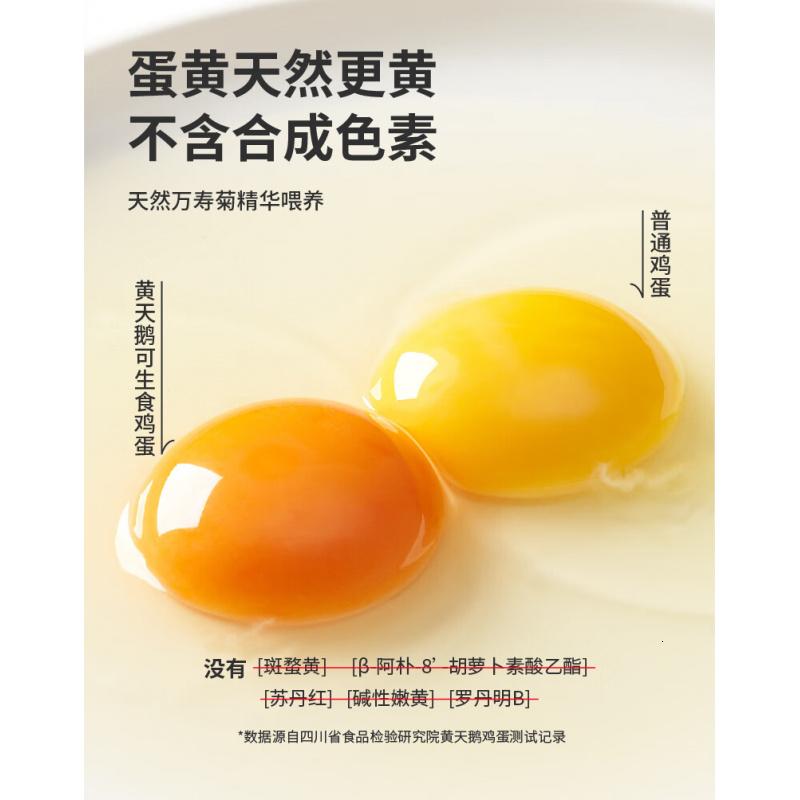 天鹅可生食鸡蛋24枚/2.544斤礼盒装生鲜鸡蛋早餐无抗生素高清大图