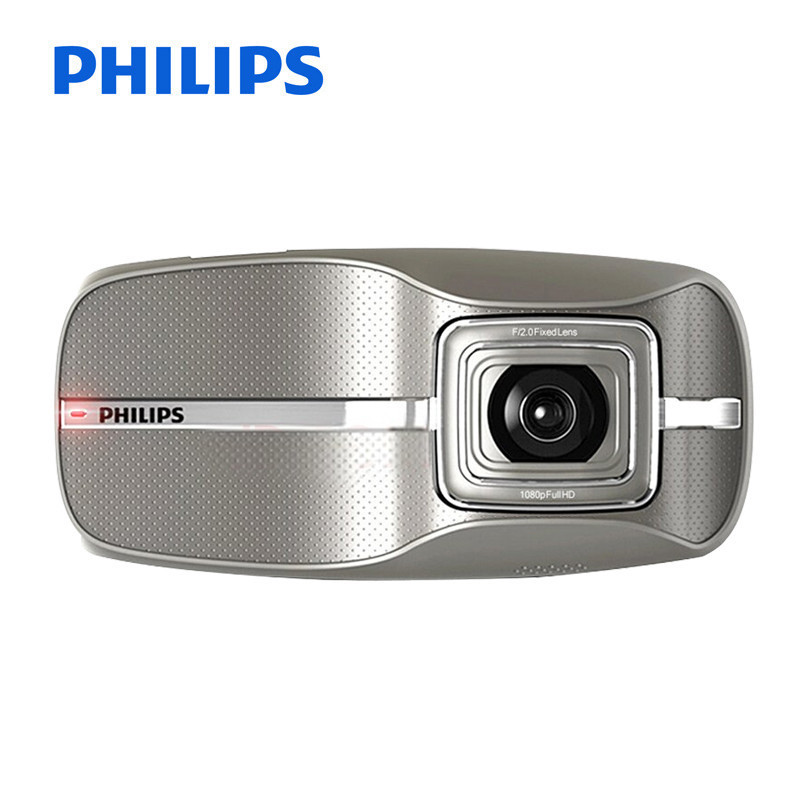 飞利浦(Philips)专业级行车记录仪 ADR900 高清记录仪 大广角 车载记录 像素高夜视效果强