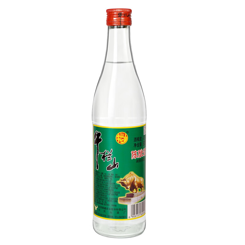 牛栏山陈酿42度 500ml*12瓶 浓香白酒 整箱装 (牛白瓶/白牛瓶)高清大图